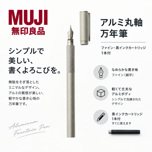 Penna stilografica muji corpo - stilografica,