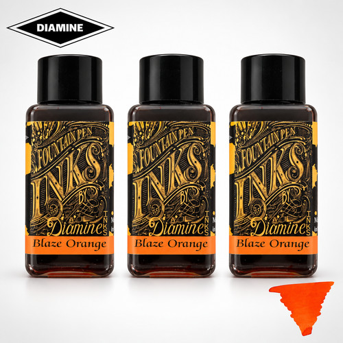 Diamine blaze orange - blaze, lotto